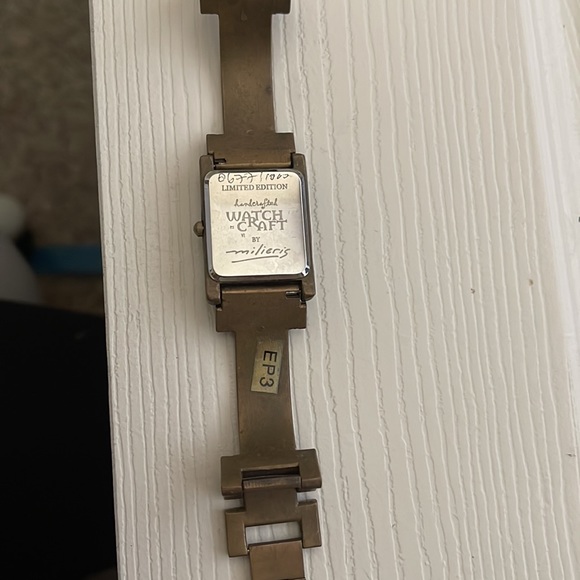 One of a kind artisan watch